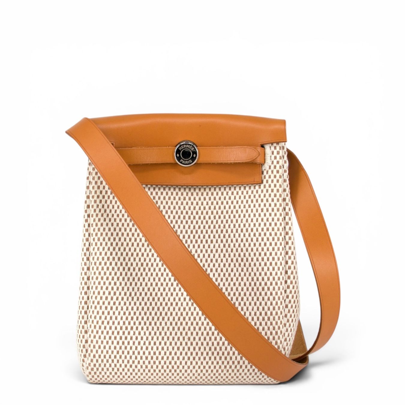 Hermès Borse da donna: Hermès Herbag TPM crème/naturel – Usato da Binningen venduto da Designerlabels