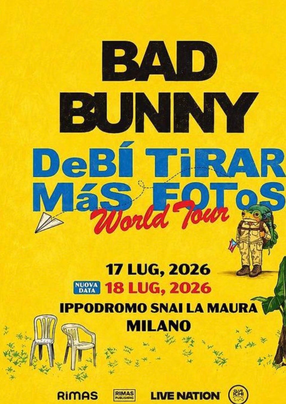 Banknoten: Billet Bad Bunny Milan – Gebraucht aus Romanel sur Lausanne von jad_b8qb