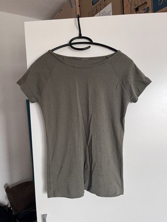 Damen T-Shirt Khaki Grösse S