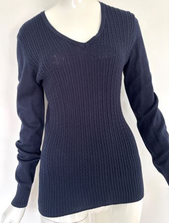 SUNNY HILL Pullover dunkelblau - Baumwolle/Cashmere - EU M
