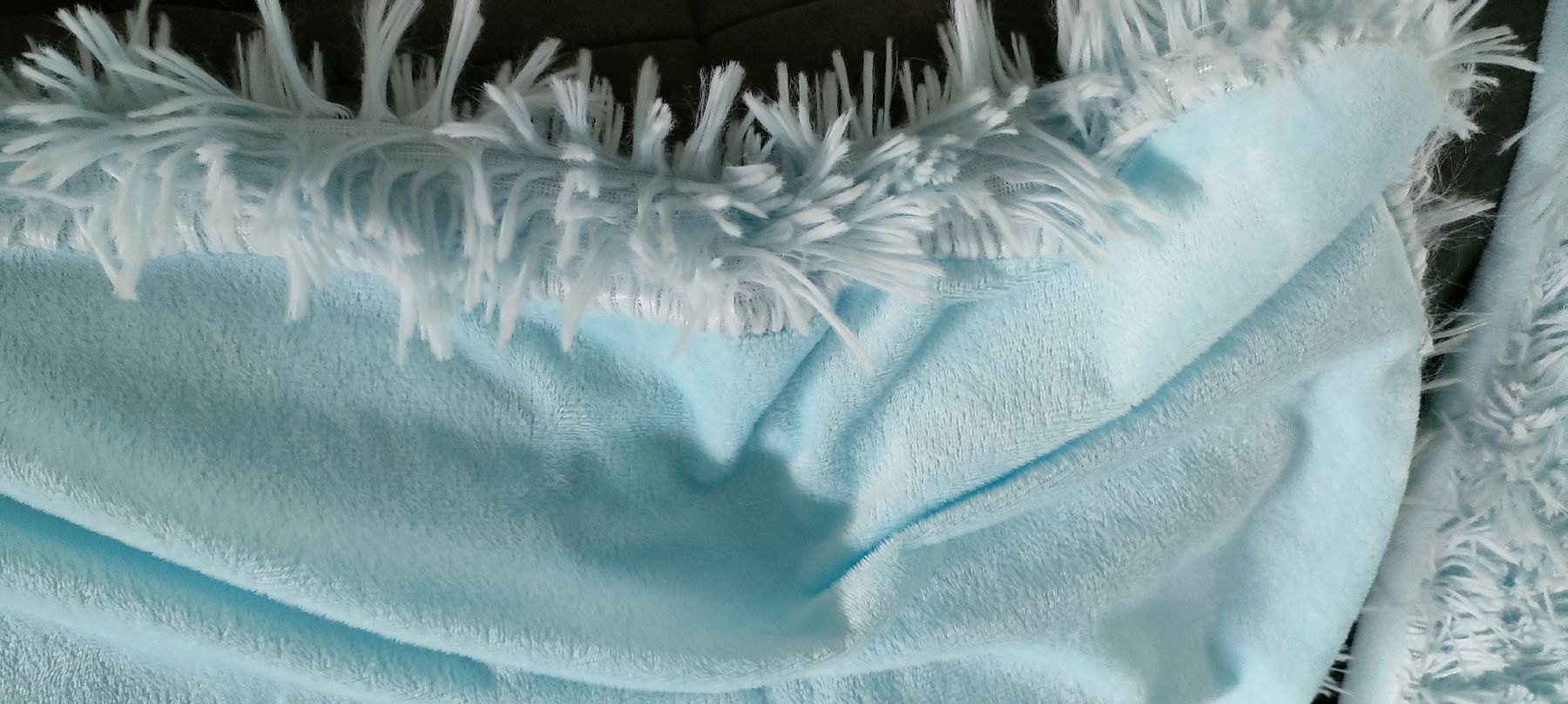 Coperte: 3er Set Überdecken - kuschelige Decken türkis – Usato da Muri AG venduto da Mupuputs 4
