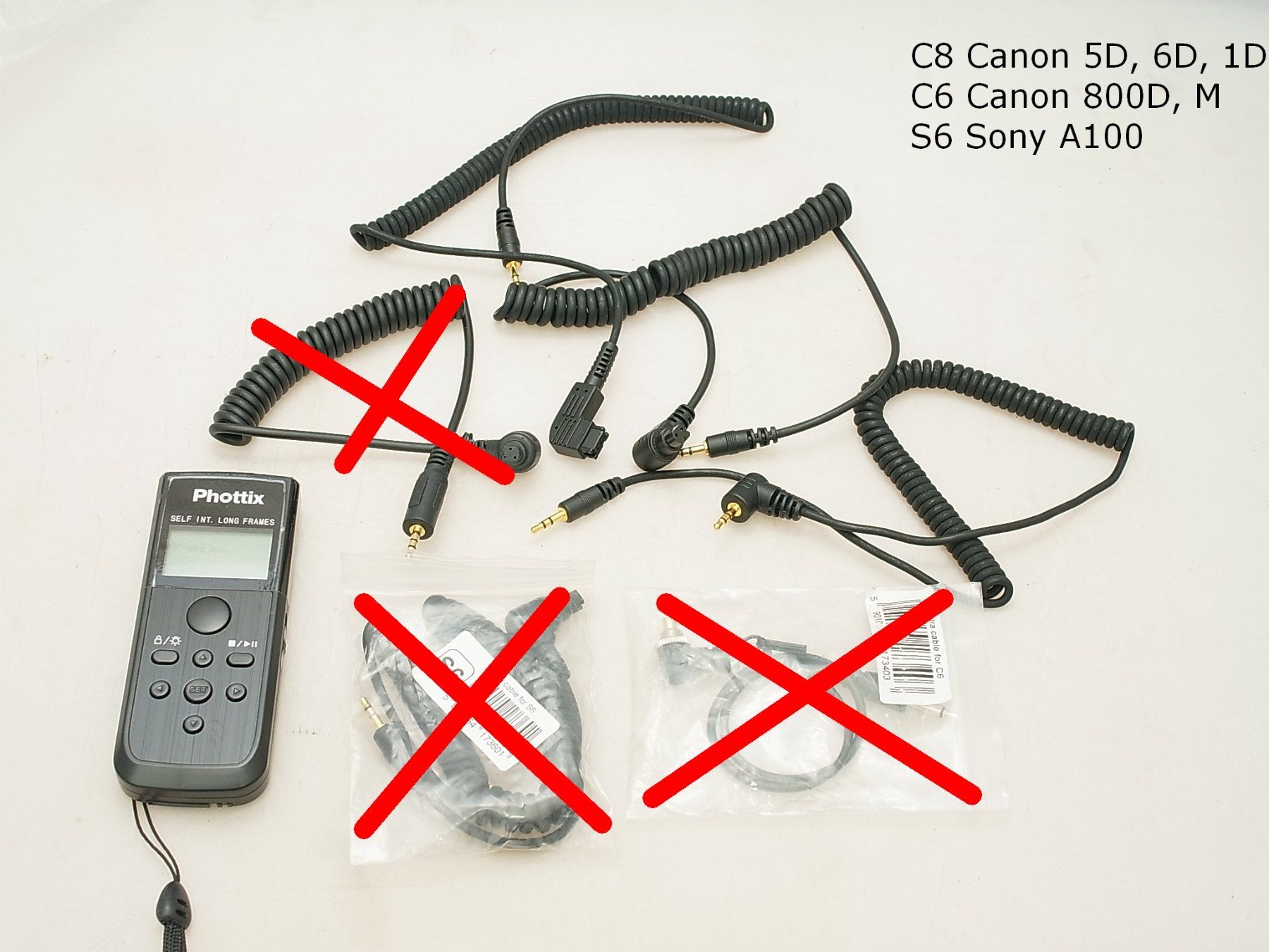 Altri Accessori: Phottix Nikos TC-501 Timer Remote Canon Sony #v2 – Usato da Dietikon venduto da Baro4 2