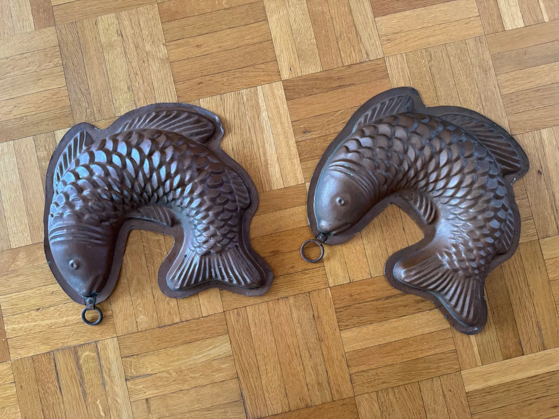 Teglie da forno: Kupfer-Backform Fisch – Usato da Wiesendangen venduto da dfc187