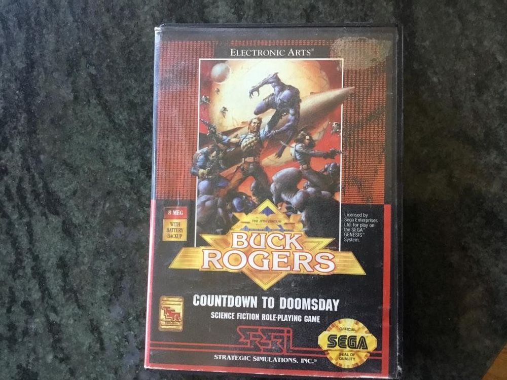 Buck Rogers Für Sega Mega Drive Kaufen Auf Ricardo