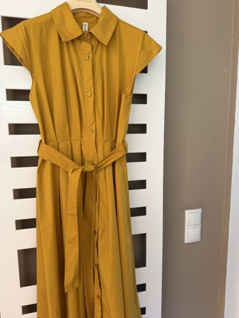 Kleid gelb Grösse M neuwertig