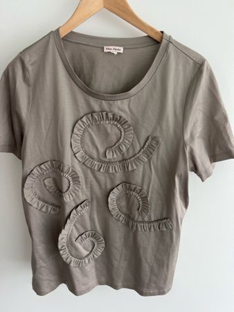 Alba Moda Shirt, Top, Gr. 40/42, Rüschen-Design