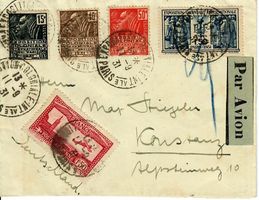 Brief, Frankreich Flugpost