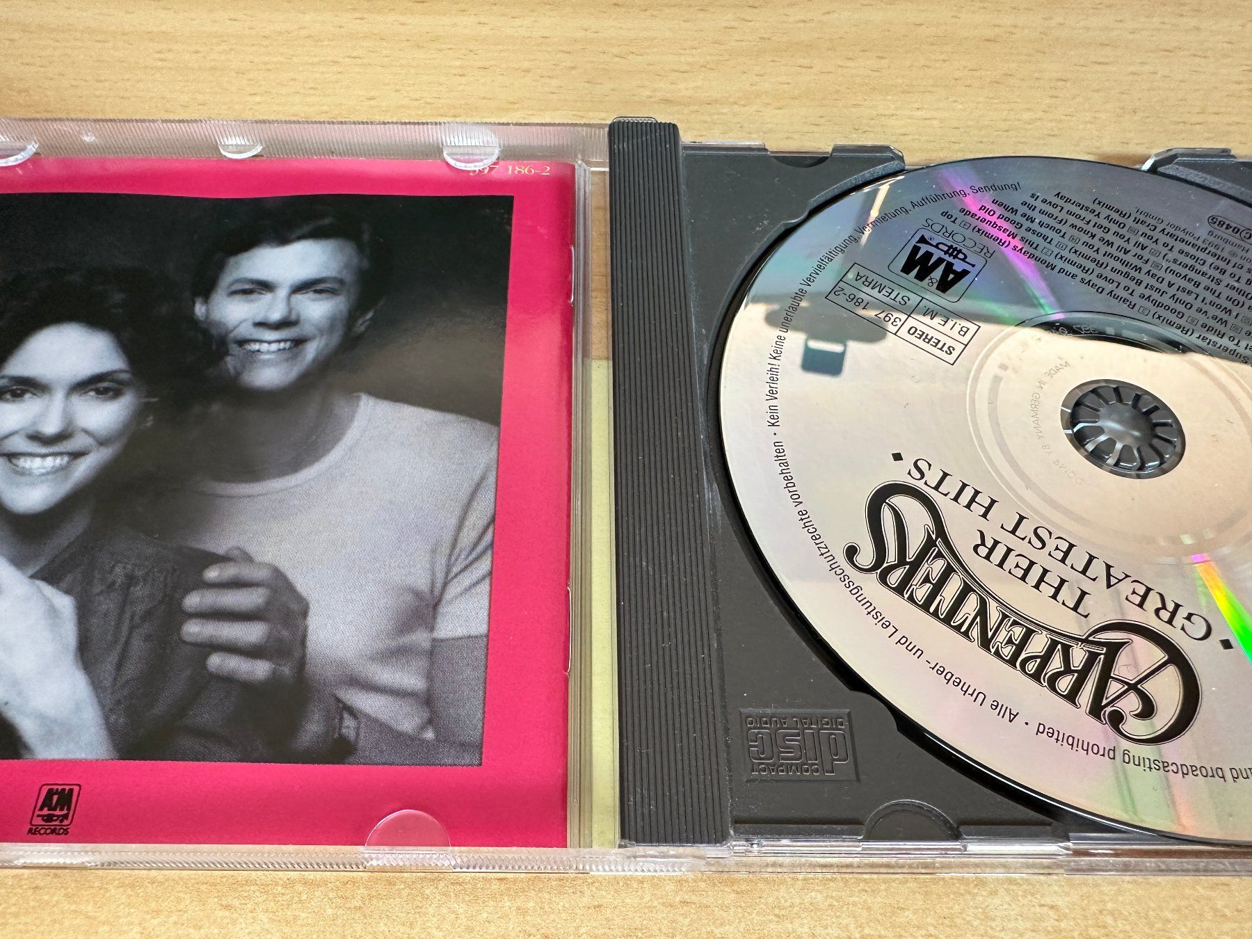 CDs: B2 Carpenters – Their Greatest Hits – Gebraucht aus Rikon im Tösstal von Alpenmutz 2