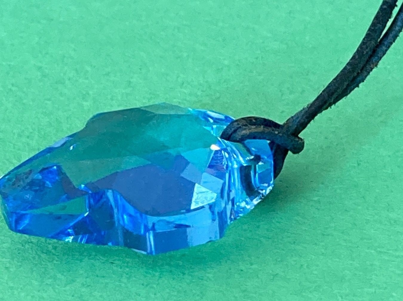 Ciondoli: Anhänger Blaues Glaskreuz – Usato da Laufen venduto da Trendmarket 4