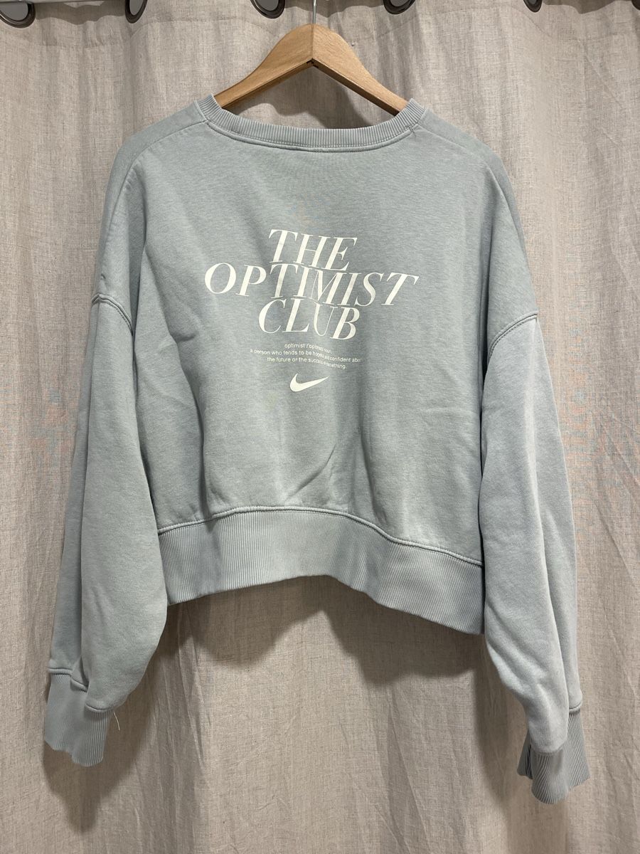 Nike Maglioni & Felpe: Nike "The Optimist Club" croppedPullover, Gr. S, Versand 9.- – Nuovo (secondo la descrizione) da Meilen venduto da ana9