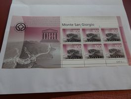 2004, KLEINBOGEN UNESCO MONTE SAN GIORGIO, POSTFRISCH