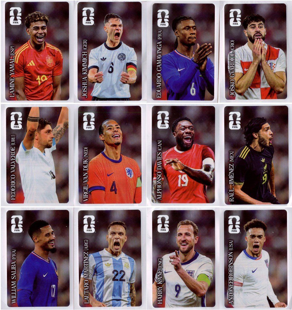 Panini Carte collezionabili: Panini FIFA 2026 Sticker- Set CC1 - CC12 – Nuovo (secondo la descrizione) da Frauenfeld venduto da 2in10siv4you