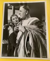 Schönes Foto aus Julius Cesar 1953 Louis Calhern & G. Garson