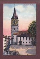 ZÜRICH - St. Peter - 1917
