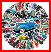 Oldtimer Lowrider USA Chevrolet Hot Rod 50 tlg Stickerset