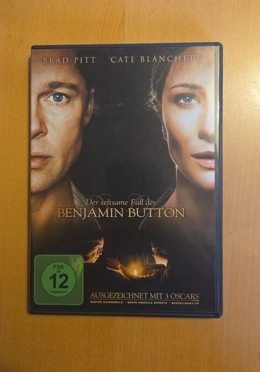 Benjamin Button DVD - Brad Pitt & Cate Blanchett Film (Gebraucht) in ...