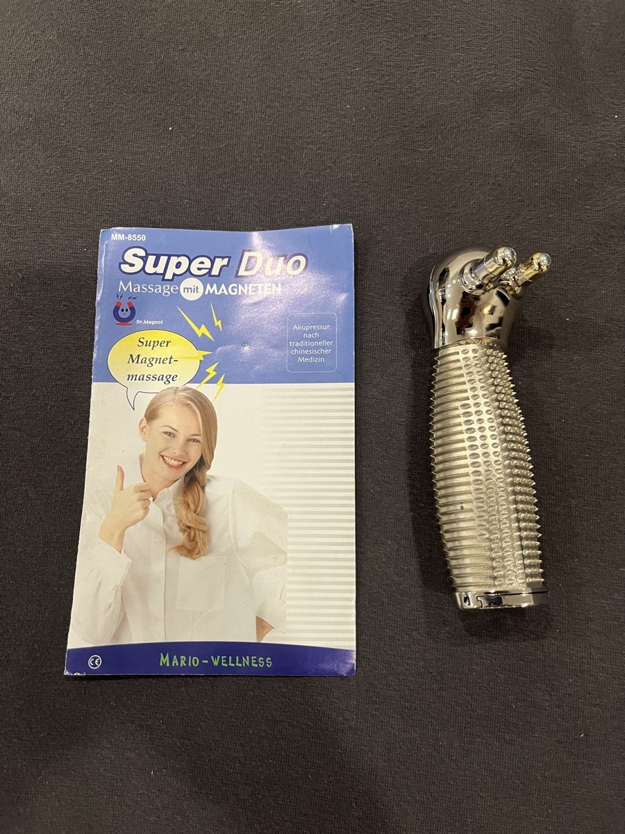 Dispositivi per massaggi: Super Duo Magnet Massage Gerät Akupressur – Usato da Niederwil AG venduto da VST92