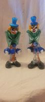 MURANO paire de clown en verre vintage