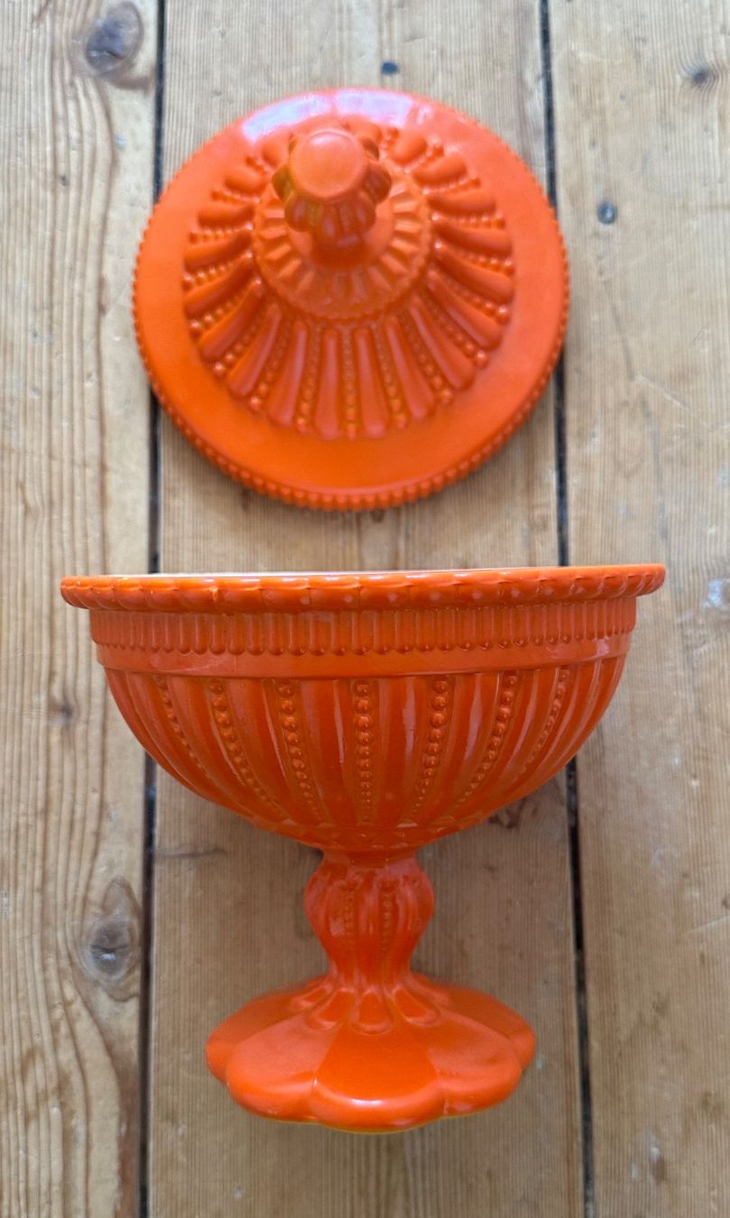 Zuckerdosen: Bonbonnière Pressglas 19.Jh. – Gebraucht aus Luzern von Mamutpe 1
