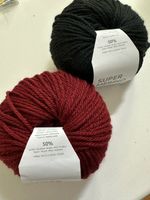 2 X WOLLE SUPER MERINO JE 100GR.