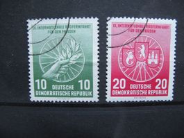 DDR 1956 Radrennfahrt für den Frieden