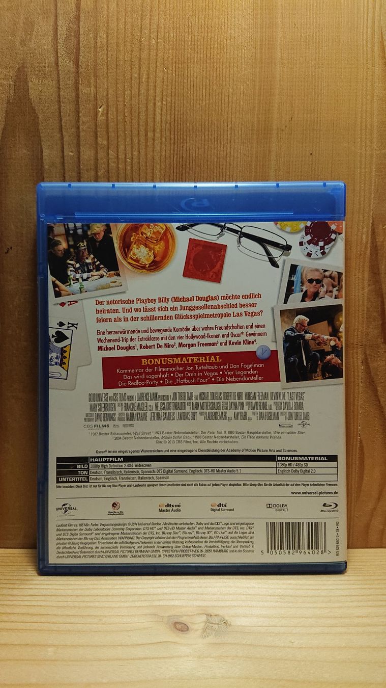 Tutti i DVDs: LAST VEGAS Blu-Ray – Usato da Wilderswil venduto da Exebub 1