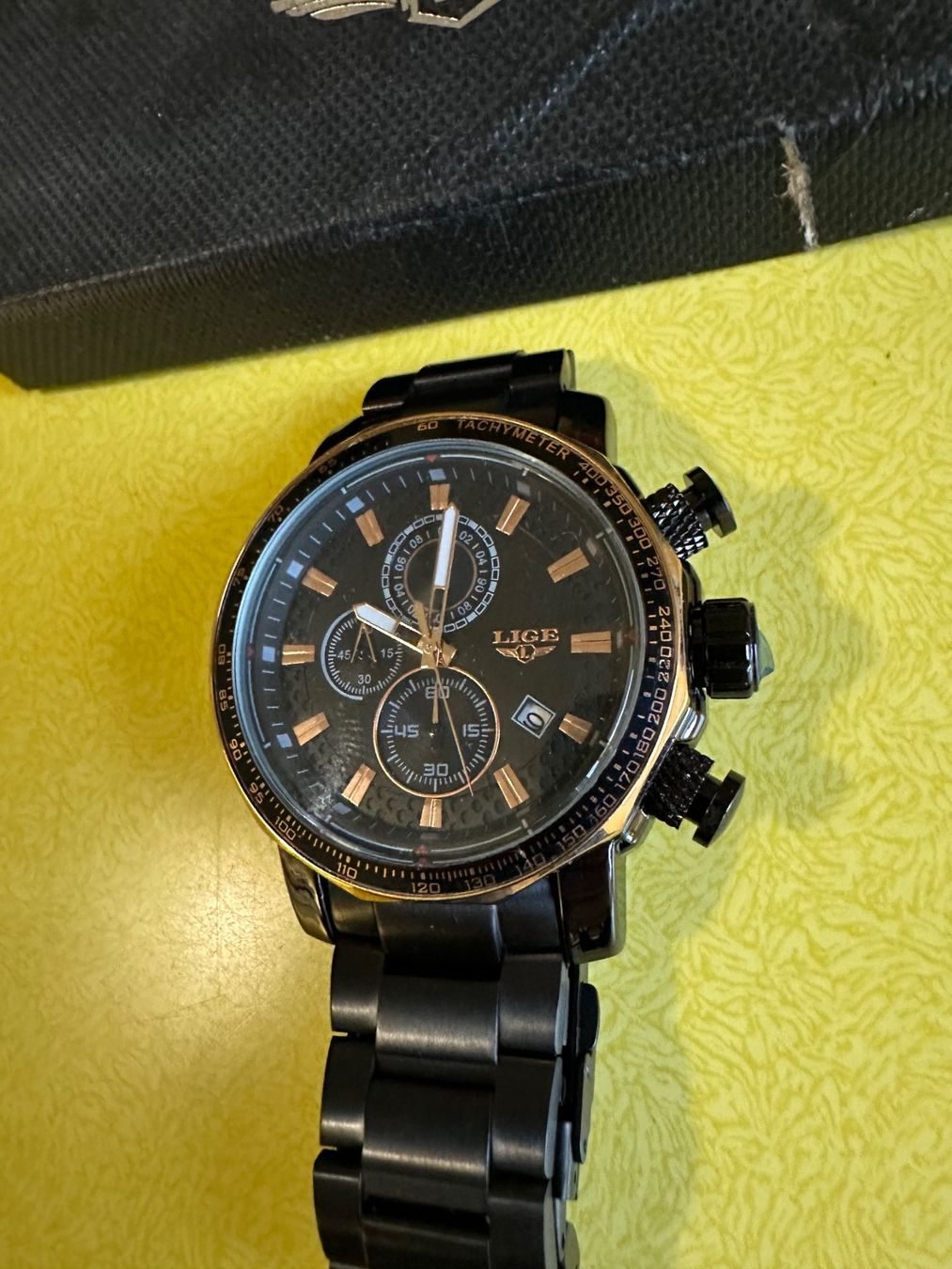 Orologi: Chronograph von Lige Neu – Nuovo (secondo la descrizione) da Pieterlen venduto da Plasticbox 2