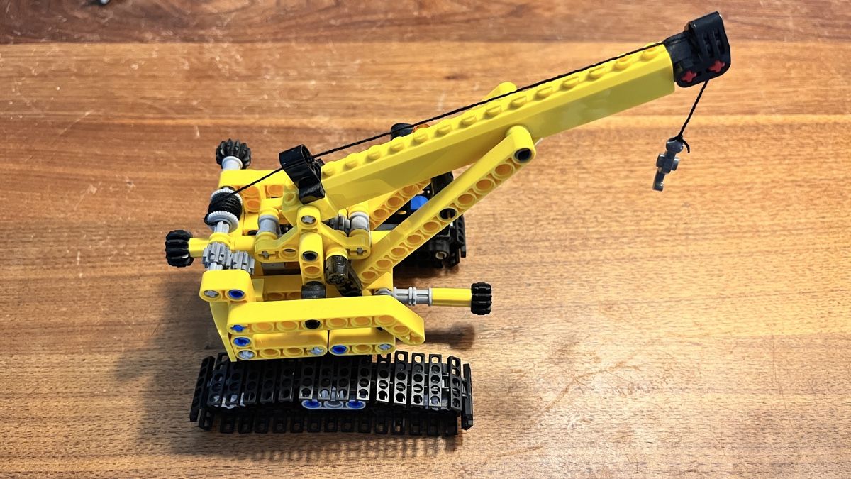 Lego Giocattoli: Lego Technics Raupenlader, Buggy, Raupenkran, Bulldozer – Usato da Baar venduto da famvg 2