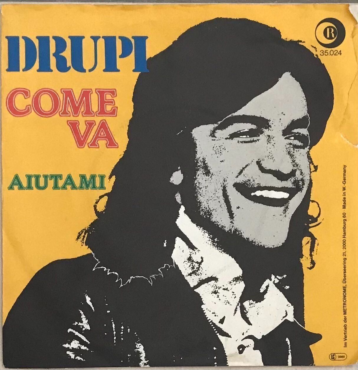 Schallplatten: DRUPI - COME VA – Gebraucht aus Bussigny von vinyl-pas-cher 1