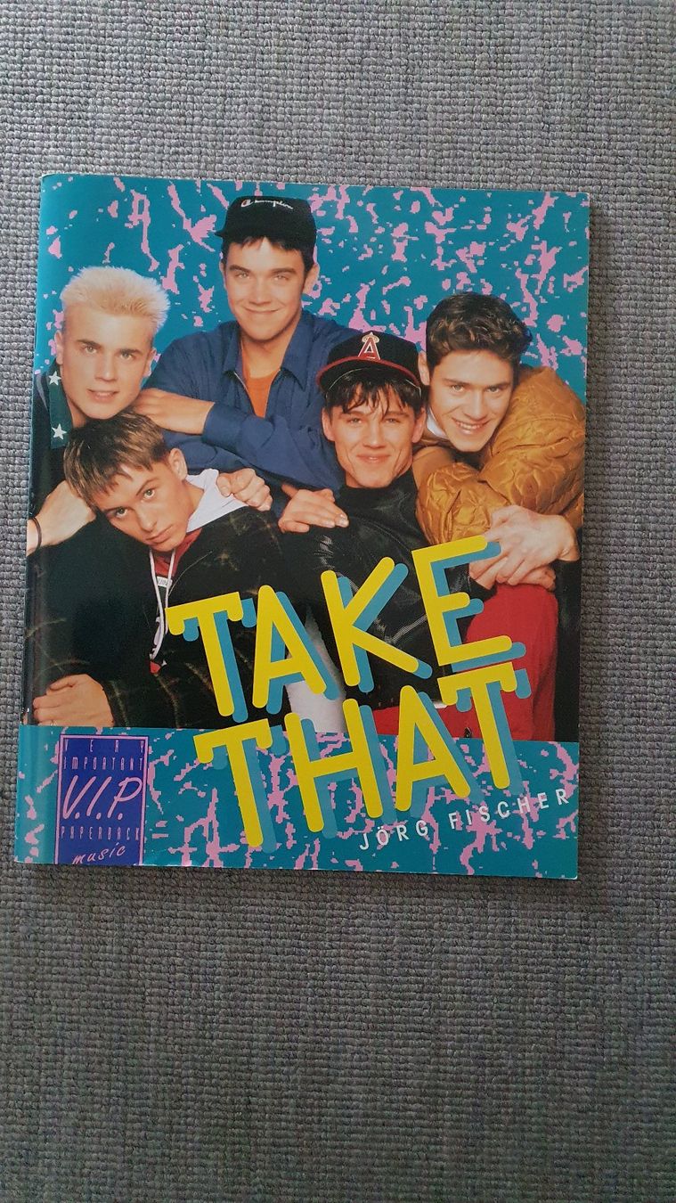 Libri: Take That / V.I.P. Paperback / 2. Auflage 1993 – Usato da Glattfelden venduto da sessa123