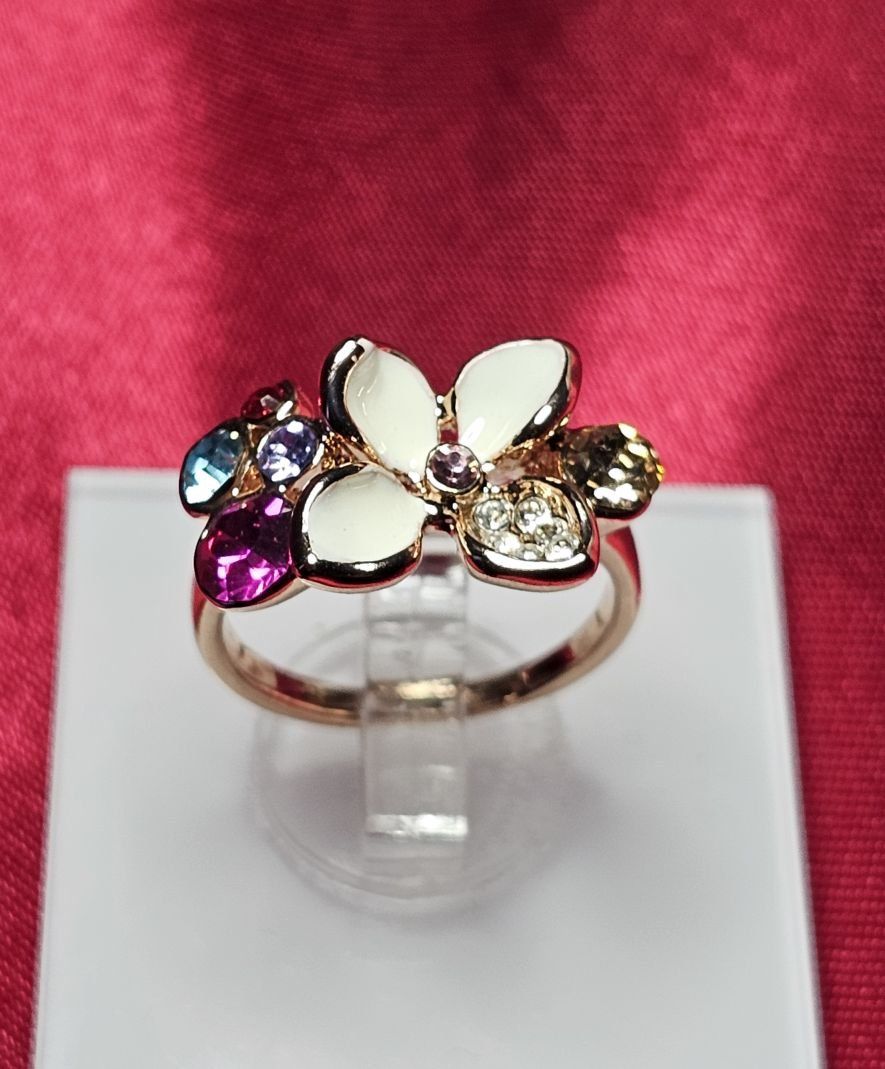 Ringe: Vergoldeter Ring Blume Gr. 18 – Neu (gemäss Beschreibung) aus Grenchen von dar_6d52 1