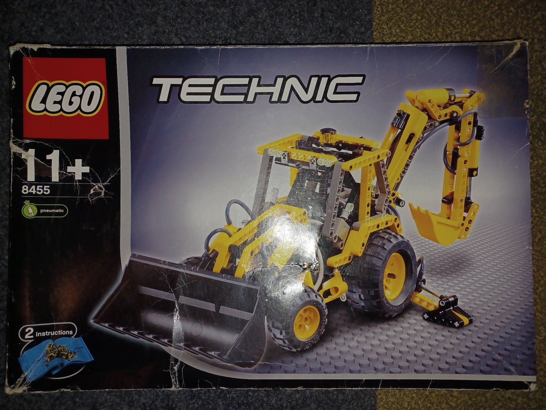Lego Kit di costruzioni: Lego Technic 8455 Pneubagger / Backhoe Loader 2 – Usato da Linthal venduto da Luther