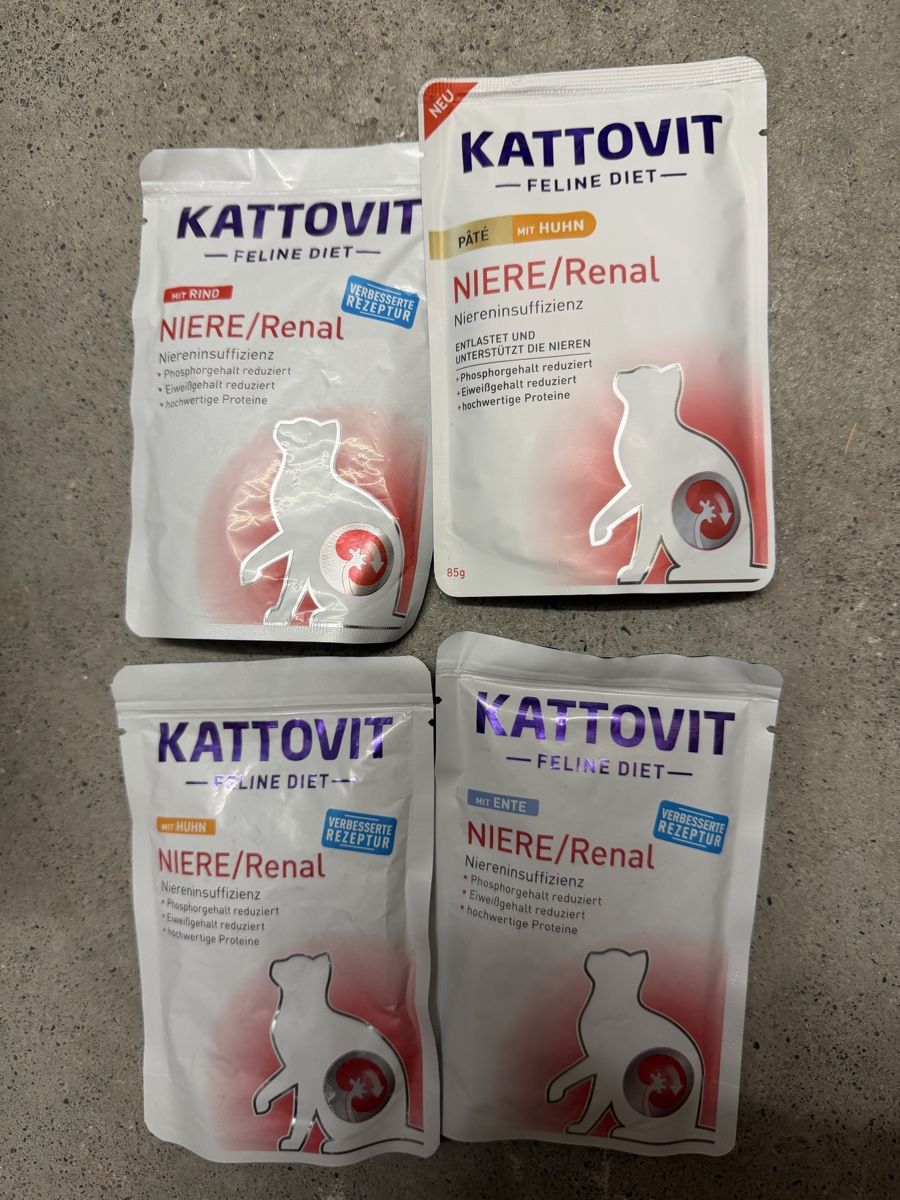 Mangimi: Kattovit Niere/Renal Katzenfutter – Nuovo (secondo la descrizione) da Geroldswil venduto da jani03