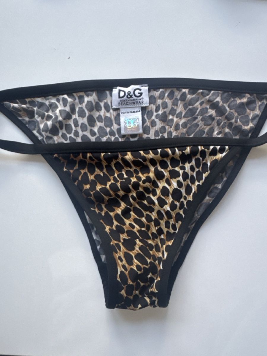 Dolce & Gabbana Costumi da bagno & Bikini: Dolce & Gabbana Bikini mit Leo-Print – Usato da Rotkreuz venduto da Mini_mela33 1