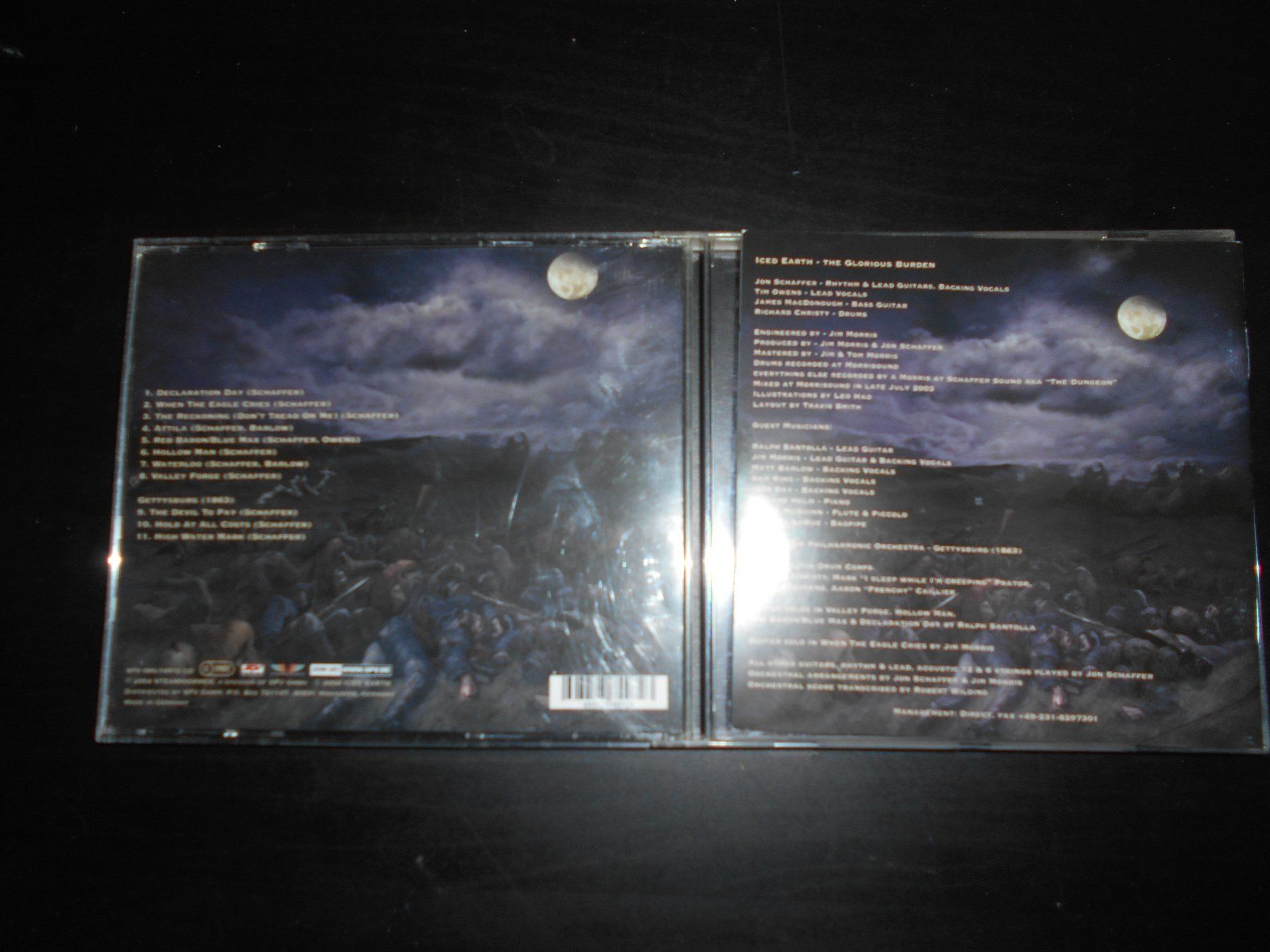 CD: Iced Earth – The Glorious Burden / 2004 – Usato da Aarberg venduto da witchhunter01 1