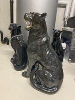 Antiker Porzellan Panther