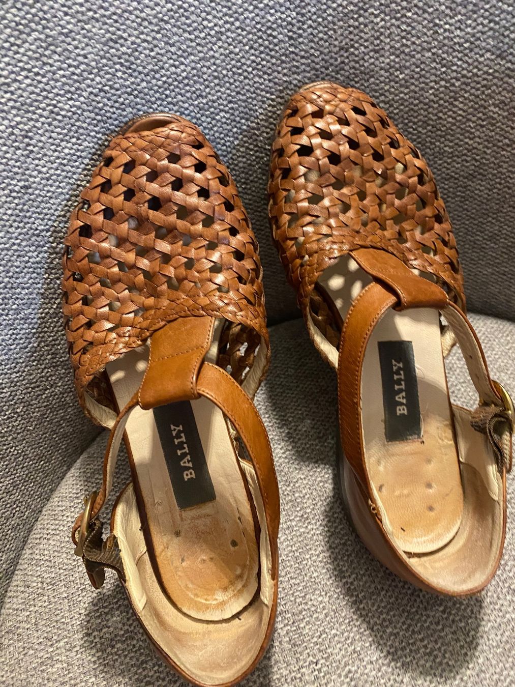 Bally Scarpe da donna: Bally Sandalen, Leder, Geflochtene gr.35 – Usato da Zürich venduto da ana_7wny 3