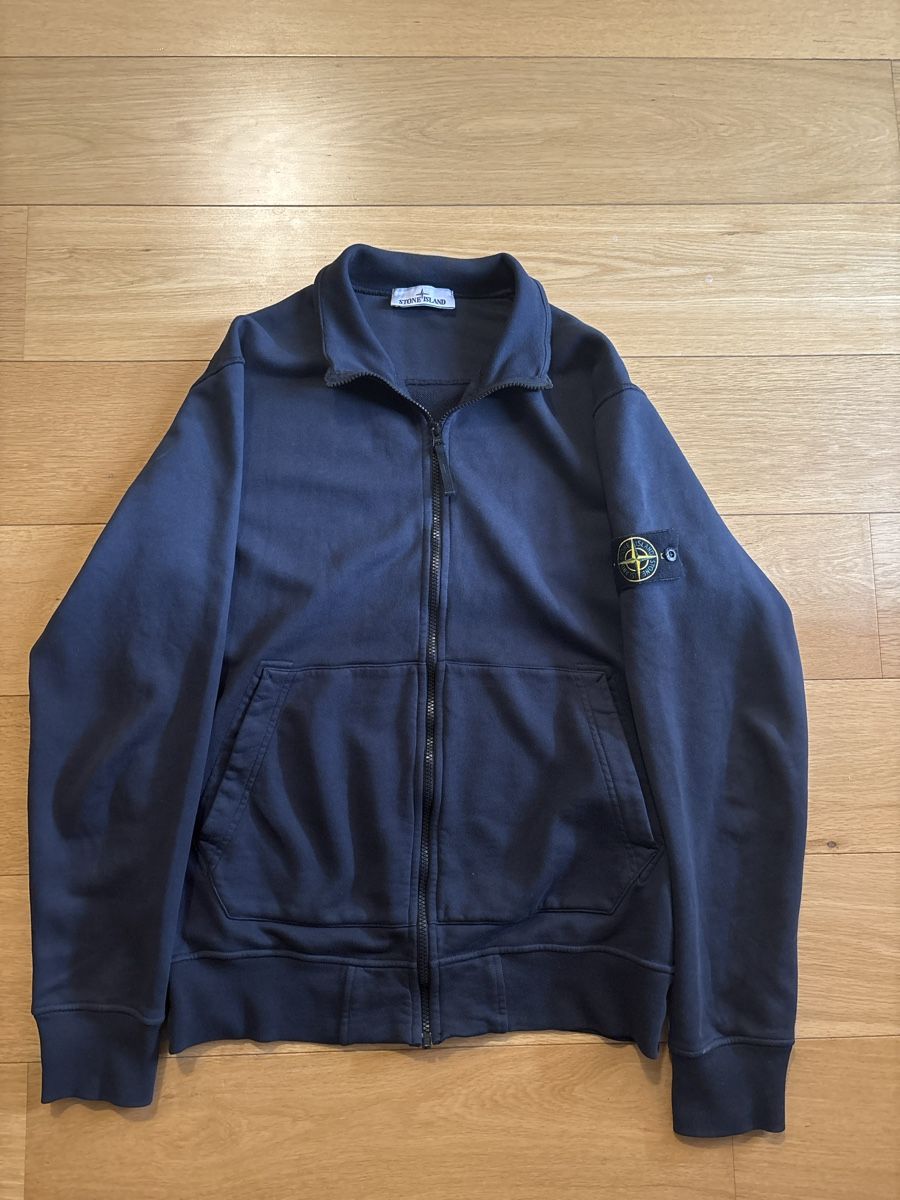 Stone Island Maglioni & Felpe: Stone Island Zip Pullover Navy Blue, Versand möglich – Usato da Effretikon venduto da StoneIsland8604 3