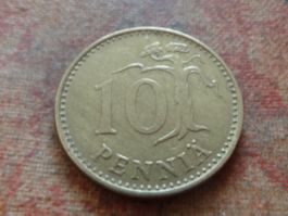 FINLANDE  10  Pennia  1970