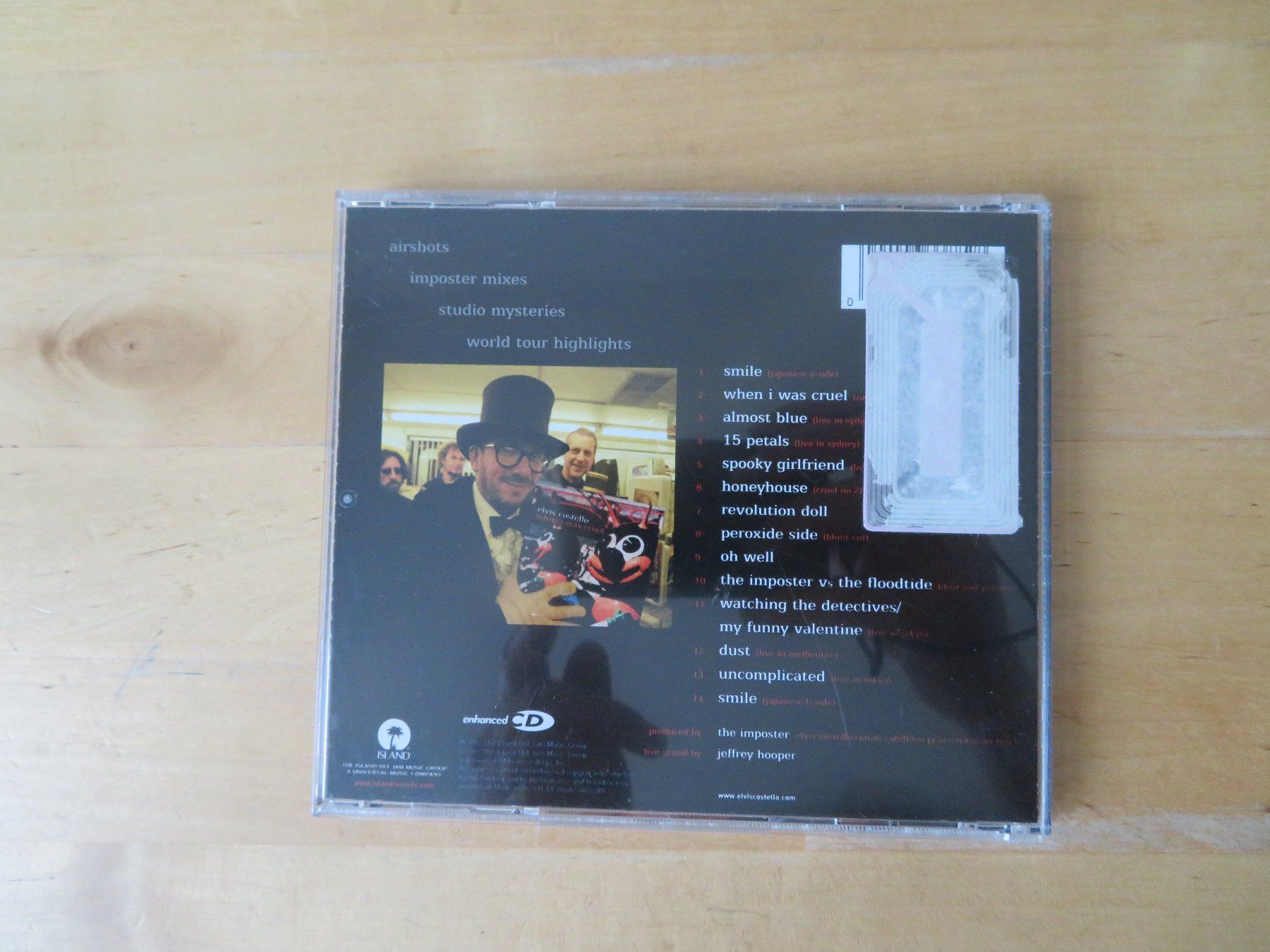 CDs: ELVIS COSTELLO "Cruel Smile" – D'occasion à zürich par Goldimmund 2