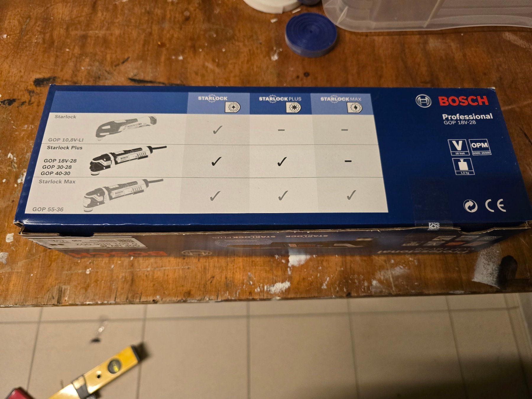 Bosch Alle Werkzeuge: Bosch GOP 18V-28 Multitool – Gebraucht aus Mels von tan_bzw6 2