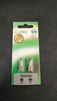 2 Wiha Diamant Beschichtet Pozidriv PZ2 Bits Schrauberbits