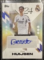 Topps Chrome Dean Huijsen 2025/2026 – Los Blancos, Autogramm