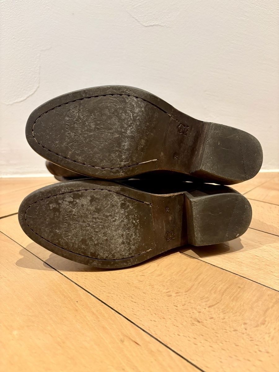 Damenschuhe: Lederstiefel, Vintage Look, Grösse 38 – Gebraucht aus Olten von nad_dn2k 2