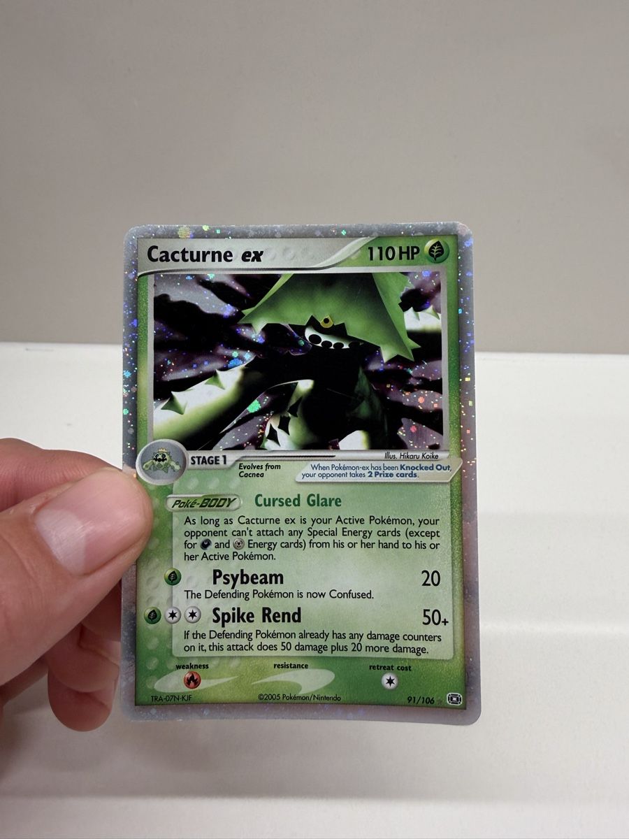 Pokémon Cartes à collectionner: Cacturne ex Ultra Rare EX Emerald 2005  – D'occasion à Arlesheim par WungaBunga 2