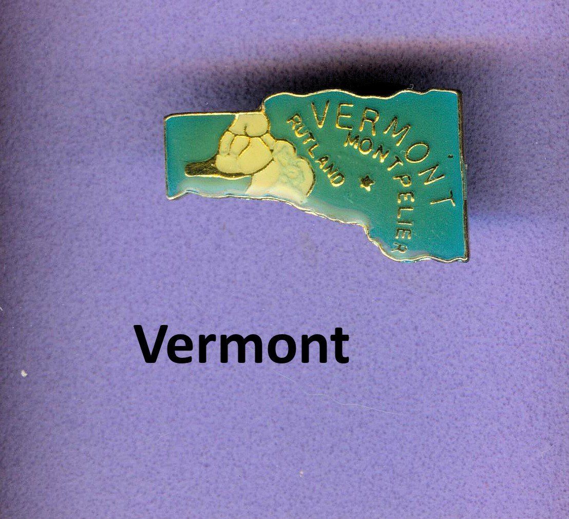 Placchette & Badge: USA   Vermont – Usato da Winterthur venduto da Sammleroase