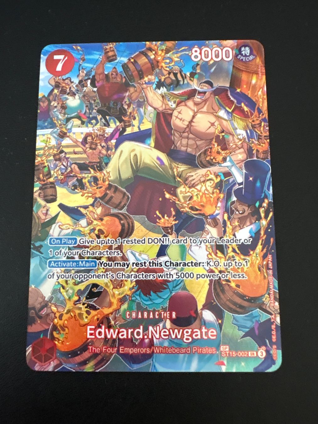 Bandai Carte collezionabili: One Piece Card Game Edward.Newgate SP ST15-002 – Usato da Wetzikon ZH venduto da regula.mrk