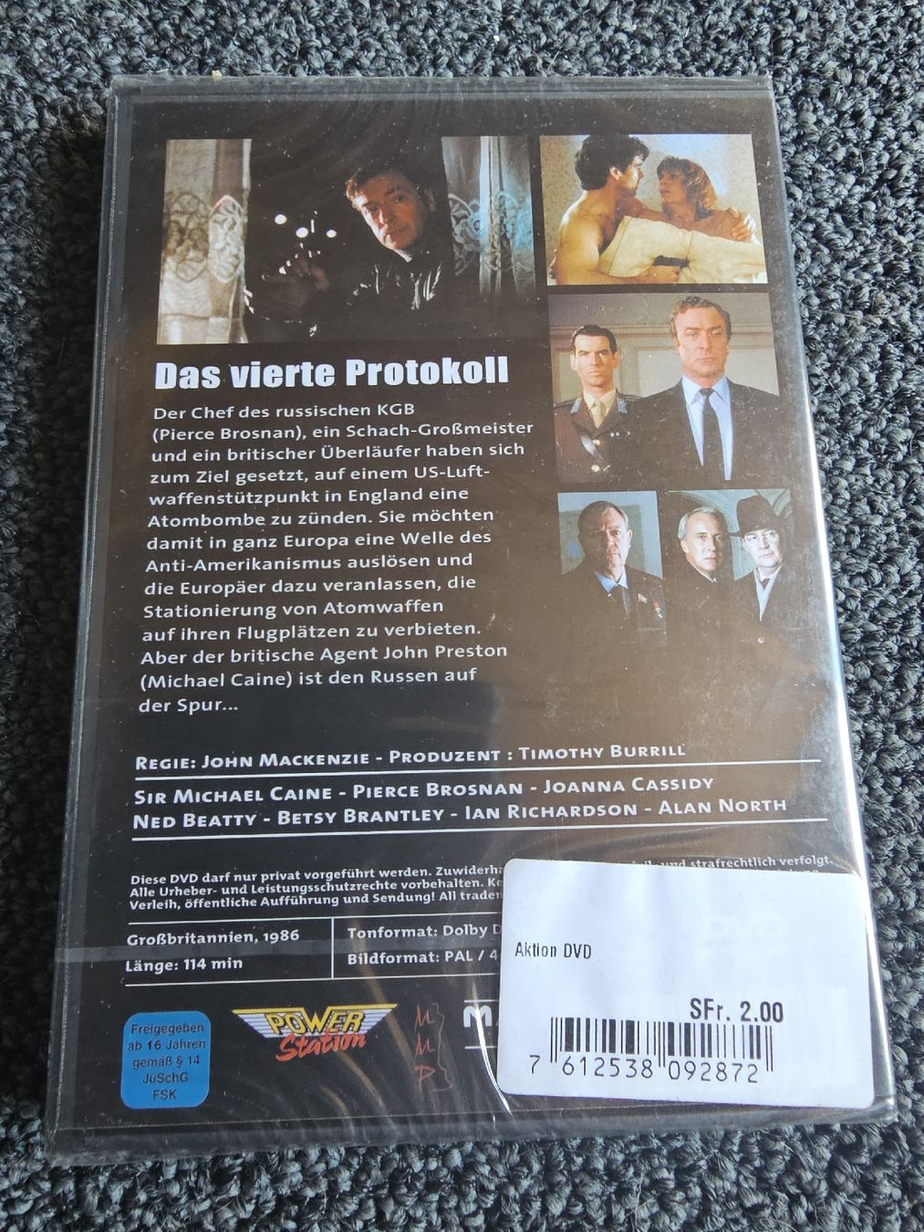 Tutti i DVDs: DVD Das vierte Protokoll Neuverpackt – Nuovo e nell'imballaggio originale da Ruswil venduto da jan_bxl5 1