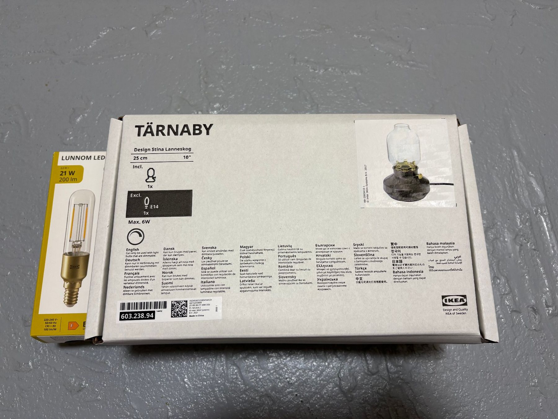 Ikea Lampade: Lamp + bulb – Nuovo e nell'imballaggio originale da Zürich venduto da ano_6xx8 1
