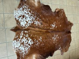 echtes Texas Longhorn Leder/Fell